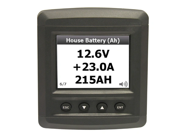 BEP Batterimåler og Tankmåler, farge LCD Avansert type